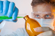 Experiment in laboratory