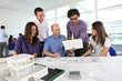 Réunion de professionnels de l'architecture