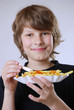 Pommes essen