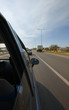on the road