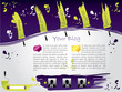 Painted website template
