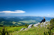 View at Mala Fatra in Slovakia