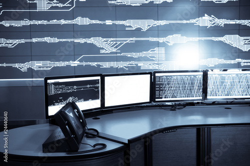 railway control room