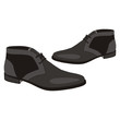 fully editable vector illustration of men pair shoes fully editable vector illustration of men pair shoes