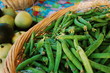 fresh green peas
