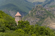 Old medieval chuch high in mountains