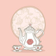 Rose tea time