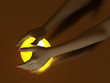 Hand and Luminous globe