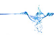 Blaue Wasseroberfläche