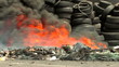 Burning Barricades Protest Riot, Bangkok, 2010