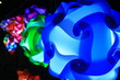 Colorful light. Colorful light.