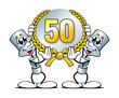 Metallfigur 50