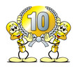 Goldfigur 10