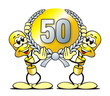 Goldfigur 50