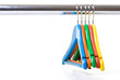Colorful children clotheshangers