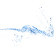 Water splash on white Water splash on white