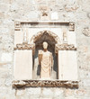 Statue of St Blasius (Sv. Vlaho) the protector of Dubrovnik Statue of St Blasius (Sv. Vlaho) the protector of Dubrovnik