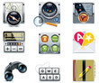 Vector GPS navigation icons. Part 2