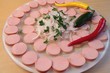 Knackwurst in Essig und Öl Knackwurst in Essig und Öl