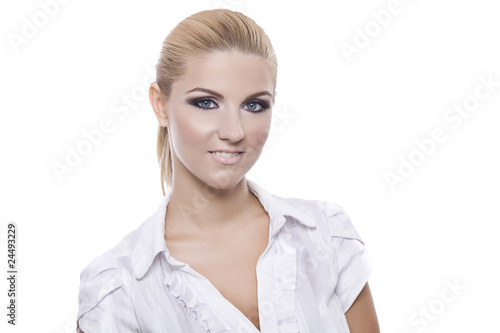 close-up portrait of a young beautiful woman close-up portrait of a young beautiful woman