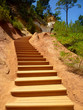 Escalier d'ocre