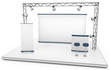 Blank trade exhibition stand Blank trade exhibition stand