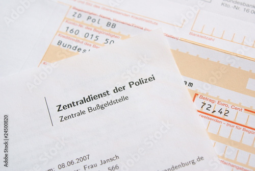 Foto: Bußgeld Bußgeld