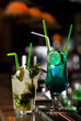 Photo: Two cocktails in a bar Two cocktails in a bar