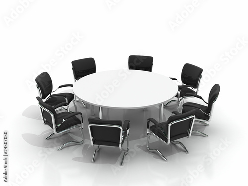 conference table and chairs