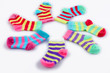 Coloured socks