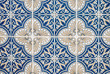 Traditional Portuguese glazed tiles