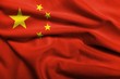 3D Flag of People's Republic of China satin
