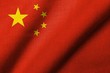 3D Flag of People's Republic of China waving