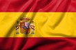 3D Flag of Spain satin