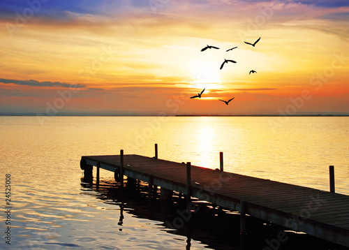 Photo: el sol y el mar el sol y el mar