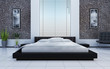 Modern interior of a sleeping room