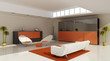 Modern interior of a room