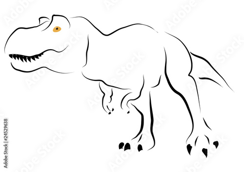 Vector: Tiranosaurio Rex estilizado Tiranosaurio Rex estilizado