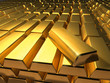 Goldbarren, gestapelt Goldbarren, gestapelt