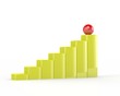 3d business graph