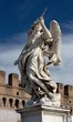 Bernini's marble statue of angel, Rome, Italy Bernini's marble statue of angel, Rome, Italy