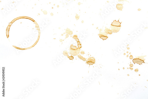 Photo: Abdruck Kaffeetasse Abdruck Kaffeetasse