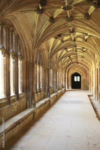 Photo: Cloister hallway Cloister hallway