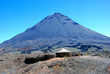 House at Fogo Volcano on Fogo Island, Cape Verde, Africa