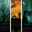 Halloween vertical banners Halloween vertical banners