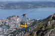 uninterrupted panoramic views of Bergen and the sea, fjords and uninterrupted panoramic views of Bergen and the sea, fjords and