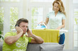 Couple at home
