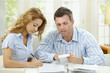 Cuople planning at home Cuople planning at home