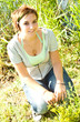 Foto: Junge Frau im Park Junge Frau im Park