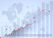 Illustration: business graph business graph